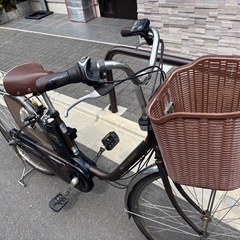 Panasonic電動アシスト自転車 シティタイプ ブラウン (はる) 東
