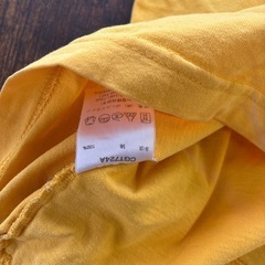 チャンピオン Tシャツ 半袖 黄色の画像