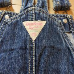 オシュコシュのオーバーオールスカートサイズ100の画像