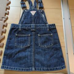 オシュコシュのオーバーオールスカートサイズ100の画像