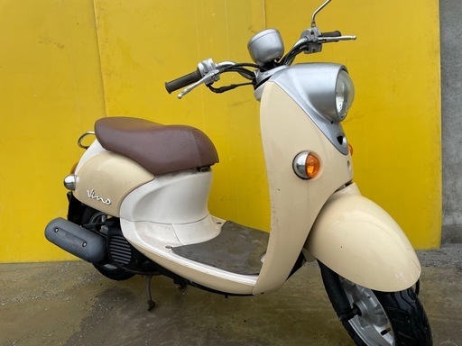 YAMAHA ビーノ ピンク色 走行距離少ない 4サイクル 実動 福岡市南口
