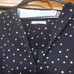 水玉　ワンピースの画像