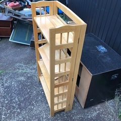 折りたたみ本棚 本棚 棚の画像
