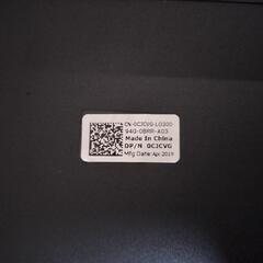 スリム　DELL　USB有線 キーボード テンキー 付き の画像