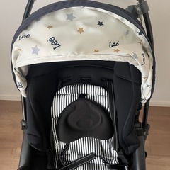廃盤品】Lee ライトクルーズ デニムリー ベビーカー ネイビーA型
