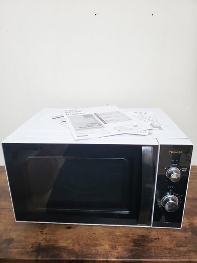 送料無料 いくらから TOSHIBA 2022年製 電子レンジ ER-WM17近場配達可 庫内フラット 電子レンジ・オーブン