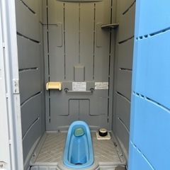 仮設トイレの画像
