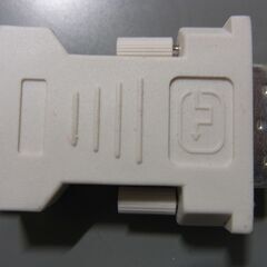 変換アダプタ  DVI-A 17ピン オス ミニ D-sub メス 変換アダプタの画像
