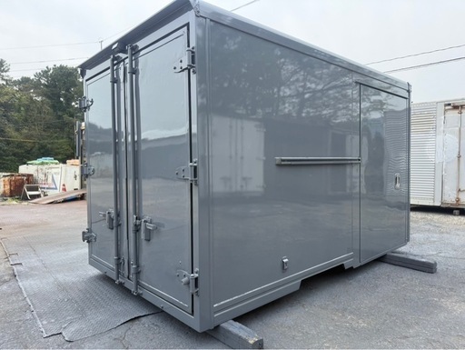 No.607 保冷バン 2t 車 アルミ 箱 バイク 倉庫 トラック コンテナ 米