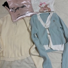 TRALALA　トゥララ　キャミワンピース・半袖ブラウス・その他　まとめ売り　LIZLISA・発送可能 TRALALA トゥララ キャミワンピース・半袖ブラウス・その他 まとめ売り