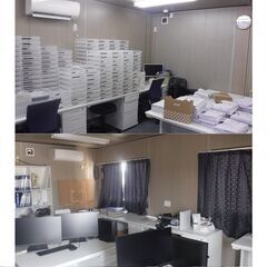 中古 ナガワ スーパーハウス 事務所用 2連棟2階建の画像
