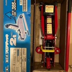 フロアジャッキ　2トン　軽、小型乗用車用の画像