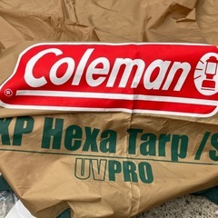 訳あり💦金属ペグ付き【Coleman】XP HEXA TARP/Sの画像