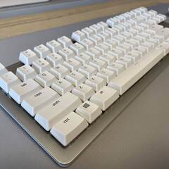 Razer BlackWidow Lite Mercury テンキーレス メカニカルキーボード（オレンジスイッチ・有線）の画像