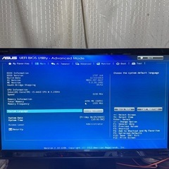 マザーボード+cpu+メモリ+電源の画像