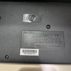 【28日まで限定価格】 CHINTAX	K297（BK) キーボード PCキーボード　オフィス用　の画像