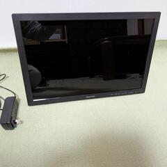 ポータブルテレビ　19型　GREEN HOUSE 　必要な方はス...