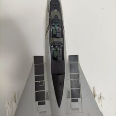 F-14 トムキャット 金属戦闘機モデル完成品 アメリカ海軍VF-84 ジョリーロジャースファイター ダイキャストメタル飛行機 　250425-4Tの画像
