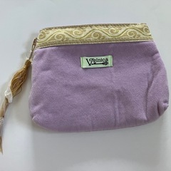 【未使用】［Velnica］タッセル付マシュマロポーチ