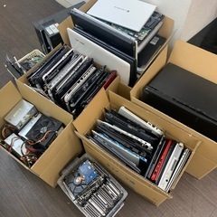 パソコンジャンク大量、部品取りに