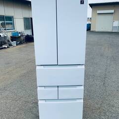 🌸シャープ ノンフロン冷凍冷蔵庫 SJ-MF46K-W