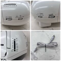 【レガストック川崎本店】【動作確認済み】WINTECH ウィンテック CD ラジカセ AM/FMラジオ CDR-B37の画像