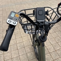 かなり美品！　子ども乗せ電動自転車　ギュっと　の画像