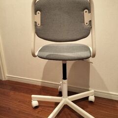 ＩＫＥＡ/イケア ORFJALL/オルフィエル：子ども用デスクチェア ホワイト/ヴィースレ ライトグレーの画像
