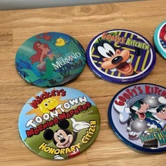 ディズニー バッジ アメリカ カリフォルニア 6セットの画像