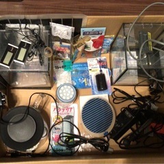 小型水槽など色々セットの画像