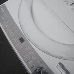 ✨良品  SHARP  全自動洗濯機 7.0k 風呂水ポンプ付き 2024年製品の画像