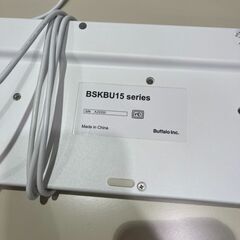バッファロー BSKBU100BK　キーボード ブラック  PCキーボードの画像