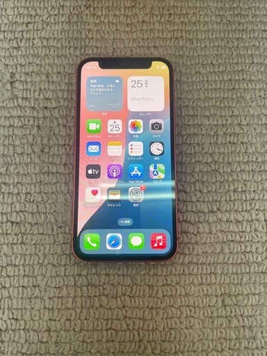 iPhone12mini 64GB レッド