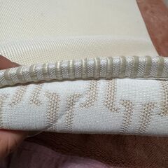 シングル　敷パッド　厚み約４cm　汚れ毛玉ありの画像