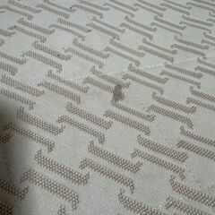 シングル　敷パッド　厚み約４cm　汚れ毛玉ありの画像