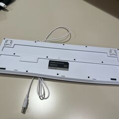 バッファロー BSKBU100Series　ホワイト　キーボードの画像