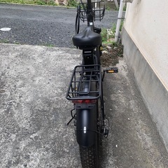 電動アシスト折りたたみ自転車の画像