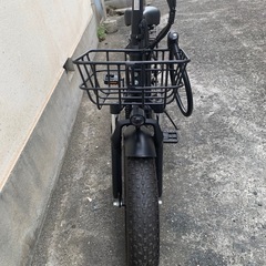 電動アシスト折りたたみ自転車の画像