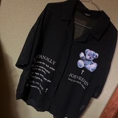 くま シースルー シャツ