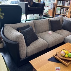 【モデルルーム展示品】 Ritzwell リッツウェル カルロスコーナーソファ ソファ シンプル おしゃれ インテリア リラックスの画像