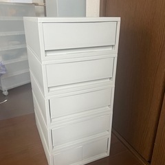 無印良品 ポリプロピレン 収納ケース　五つセット