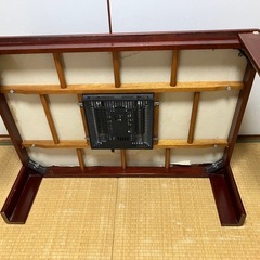 コタツ式テーブル　約105×75高さ36の画像