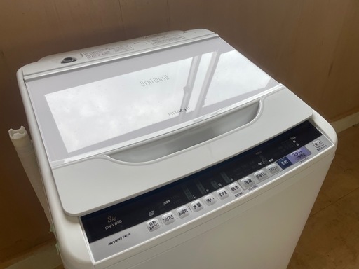 042400日立ビートウォッシュ8.0kg洗濯機 2018年製