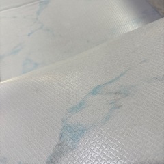 大理石模様　キッチンマットの画像