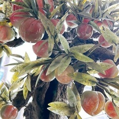 桃の木置物の画像
