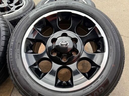 TOYOTA FJクルーザー 純正ホイール 20インチ 4本 ハイエース流用可 TOYOTA FJクルーザー 純正ホイール 20インチ 4本 ハイエース流用