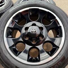 ハイエースに！FJクルーザー17インチ純正ホイールにGoodyear ナスカー ハイエースに！FJクルーザー17インチ純正ホイールにGoodyear