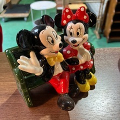 東京ディズニーランドのお土産【ミッキー&ミニー】オブジェ