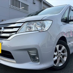 8人乗り☆ガソリン代 節約☆S-HYBRID入りました‼️月々1.2万円〜分割払い可❗️車検2年付き！大人気☆日産 セレナ☆Bluetooth対応SDナビ☆走行中DVD見れます☆ETC付き☆ドラレコ付きのフル装備☆両側電動スライドドア☆純正アルミ☆ウィンカーミラー☆フル装備☆事故修復歴無し☆車内広々三列シート‼️の画像