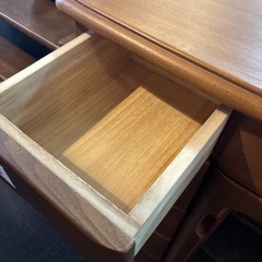 大川家具 キャビネット スリッパラック 収納 シンプル おしゃれ インテリア レトロの画像